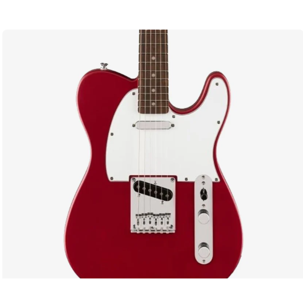 Squier Debut Serisi Telecaster Laurel Klavye Dakota Red Elektro Gitar 4