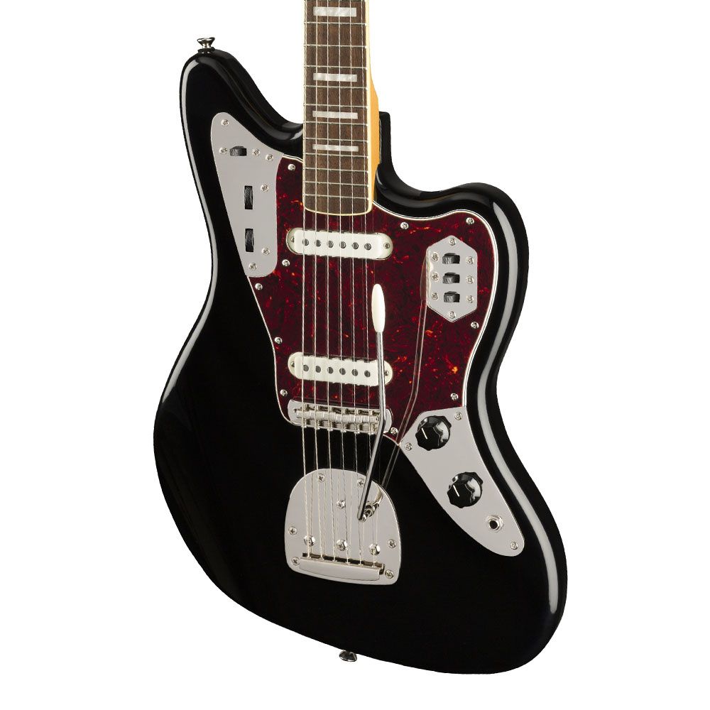 Squier Classic Vibe 70s Jaguar Laurel Klavye Black Elektro Gitar 5