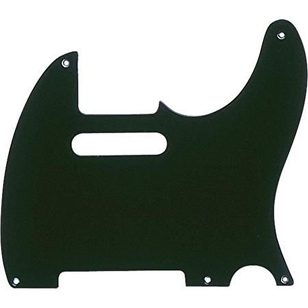 Fender Telecaster 5-Hole Mount Black 1-Ply Pickguard 2