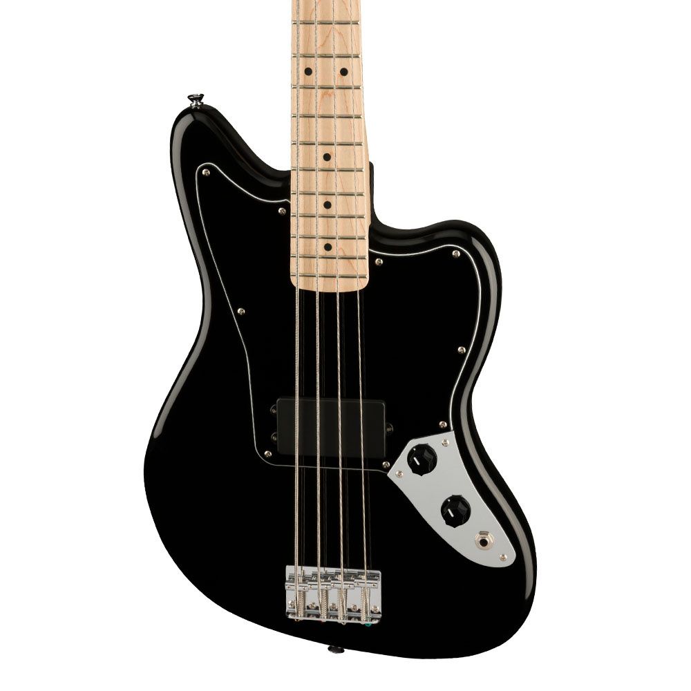 Squier Affinity Jaguar Bass H Akçaağaç Klavye Black Bas Gitar 4