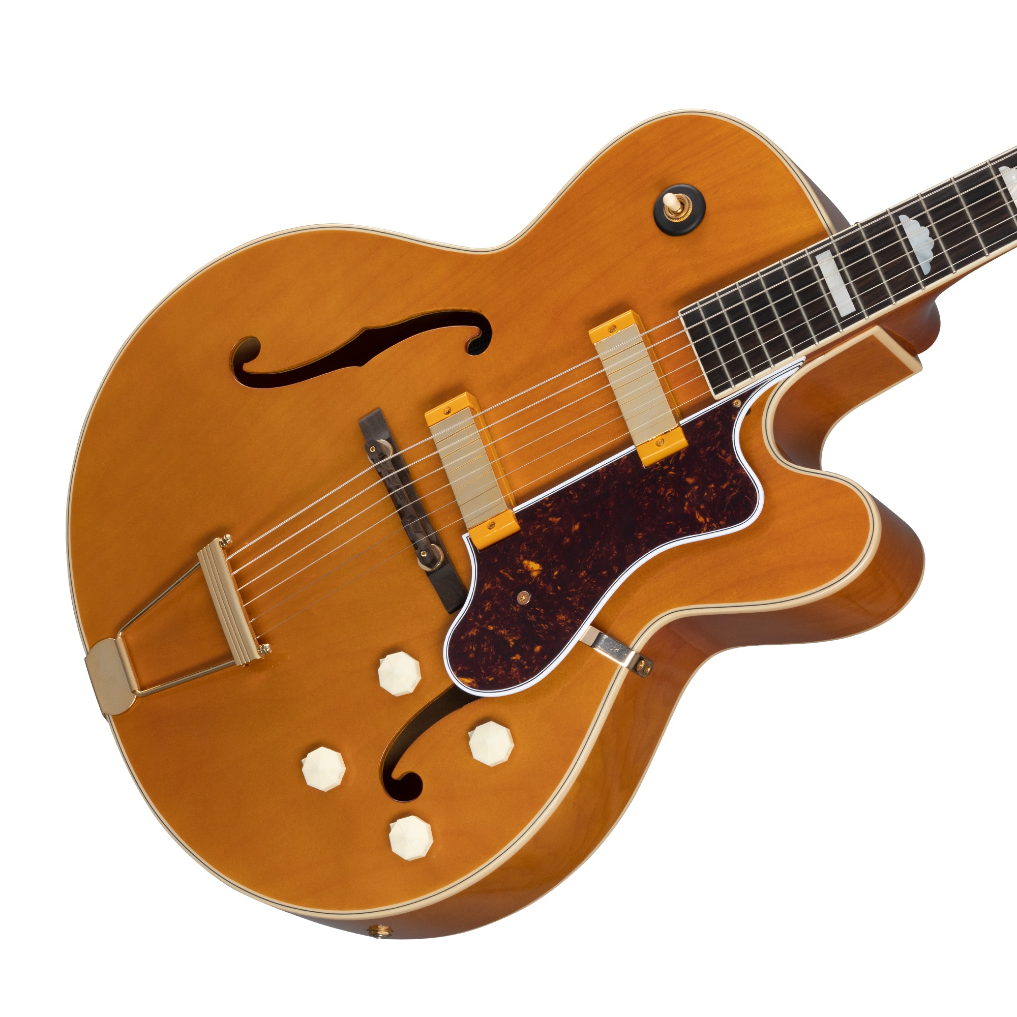 Epiphone 150th Anniversary Zephyr Deluxe Regent Hollow Body Elektro Gitar (Aged Antique Natural) 4