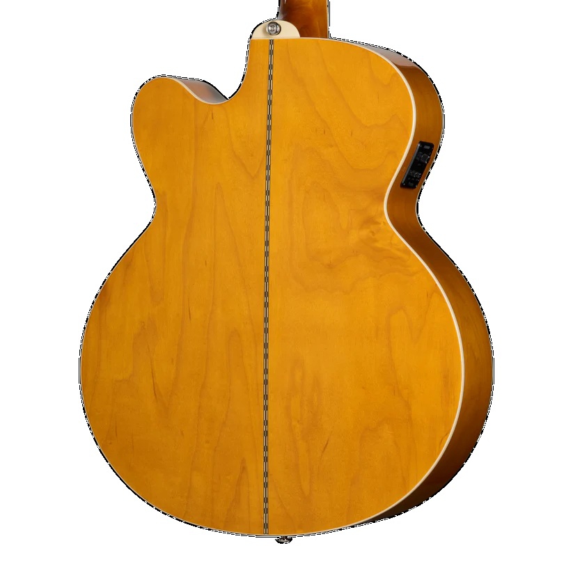 Epiphone J-200 Studio EC Elektro Akustik Gitar (Natural) 4