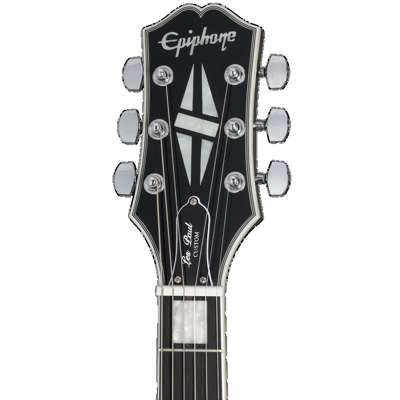 Epiphone Adam Jones Les Paul Custom Art Collection: Korin Faught’s “Sensation” Elektro Gitar (Antique Silverburst) 5