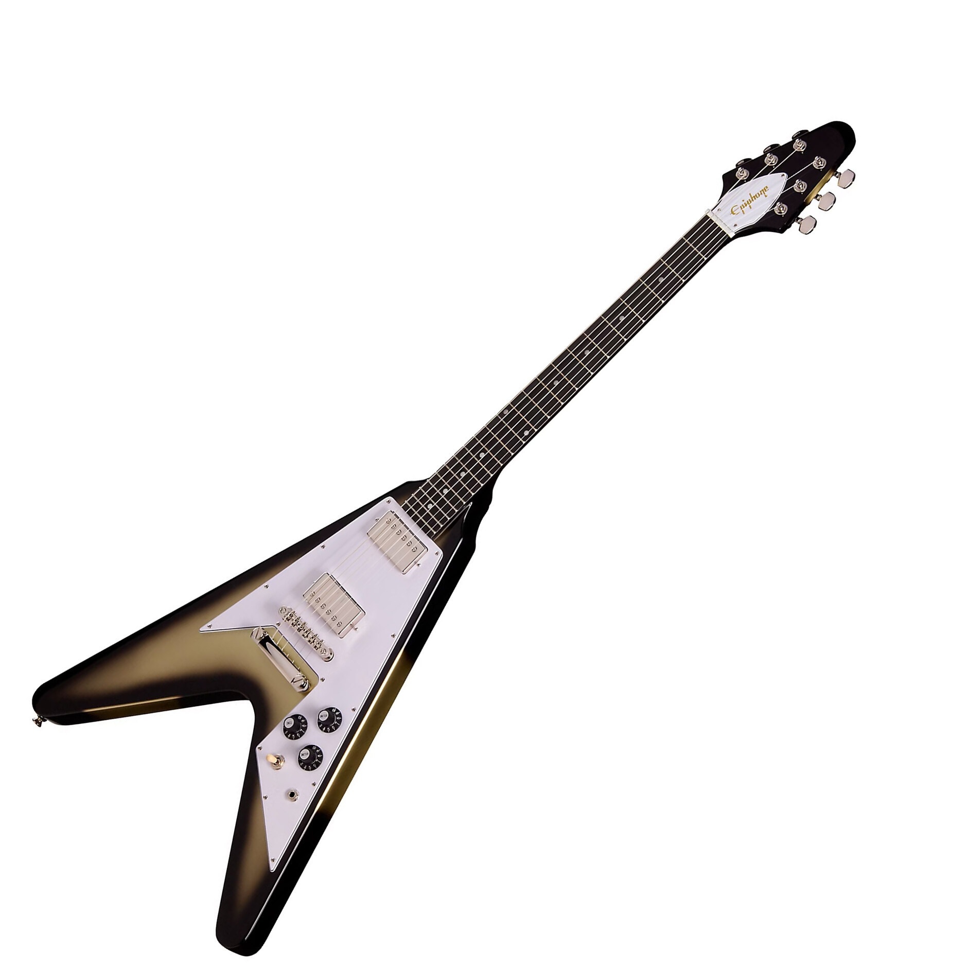 Epiphone Dealer Exclusive Flying V ’70s Elektro Gitar (Silver Burst) 5
