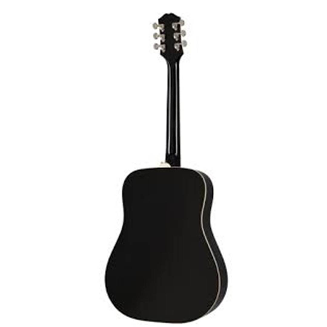 Epiphone Dove Studio Elektro Akustik Gitar (Trans Ebony) 6
