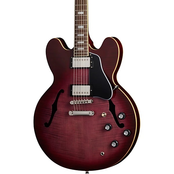 Epiphone ES-335 Figured Semi-hollowbody Elektro Gitar (Raspberry Burst) 3