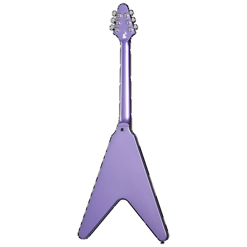 Epiphone Kirk Hammett 1979 Flying V Elektro Gitar (Purple Metallic) 2