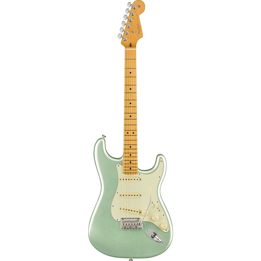 Fender American Professional II Stratocaster Akçaağaç Klavye Mystic Surf Green Elektro Gitar 2