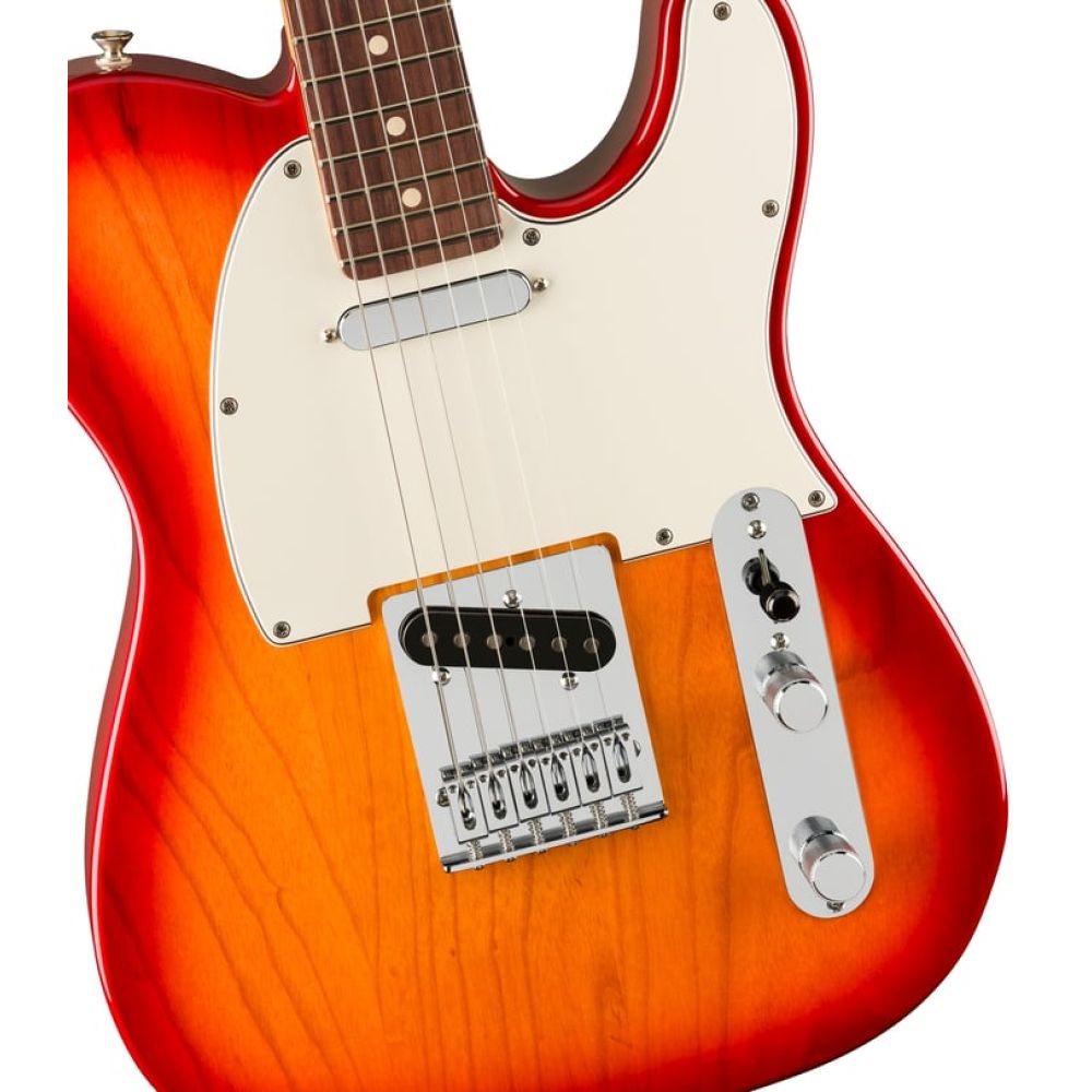 Fender Player II Telecaster Chambered Ash Gövde Gülağacı Klavye Aged Cherry Burst Elektro Gitar 4