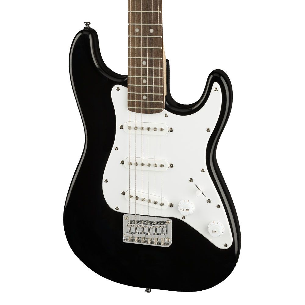 Squier Mini Stratocaster Laurel Klavye Black Elektro Gitar 4
