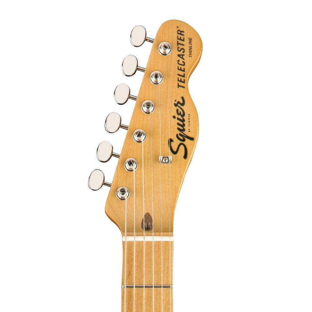 Squier Classic Vibe 70s Telecaster Thinline Akçaağaç Klavye Natural Elektro Gitar 5