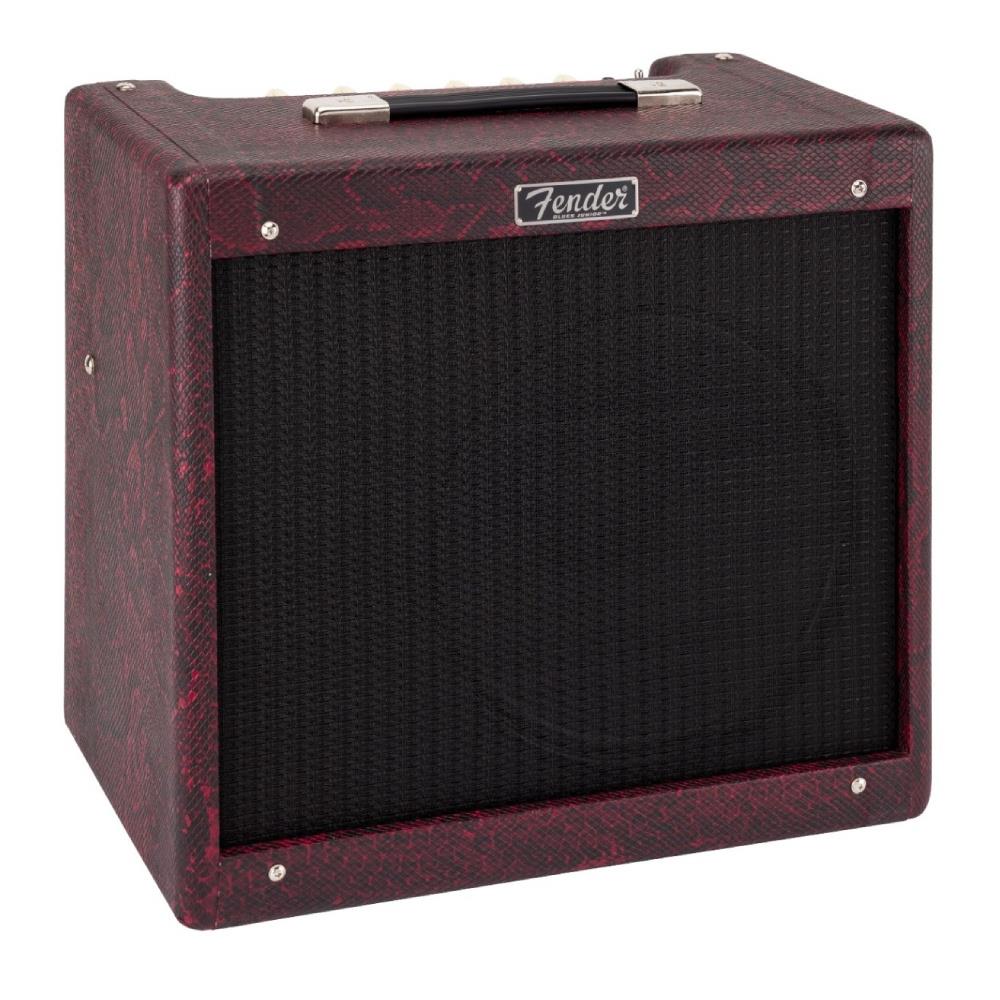 Fender Limited Edition Blues Junior IV Red Snakeskin Texas Heat Elektro Gitar Amfisi 2
