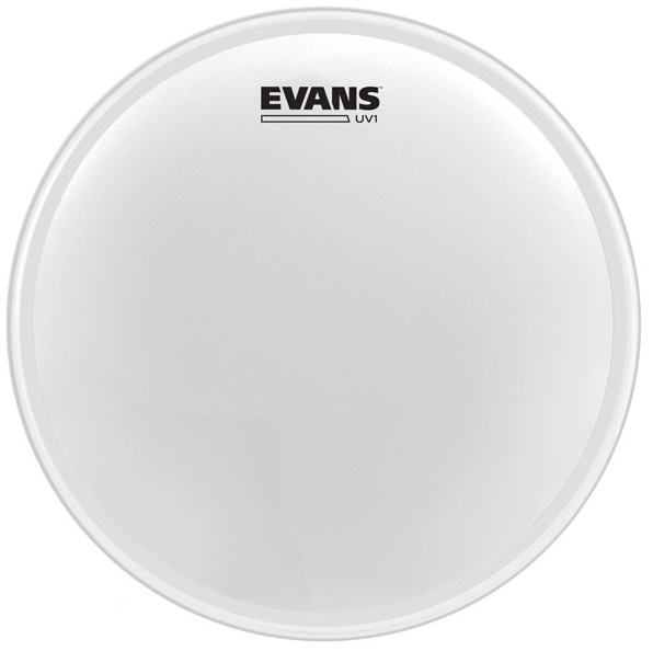EVANS B13UV1 13" DERİ TOM VE TRAMPET KUMLU BEYAZ TEK KAT 3