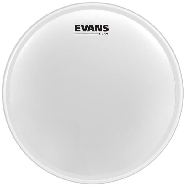 EVANS B13UV1 13" DERİ TOM VE TRAMPET KUMLU BEYAZ TEK KAT 6