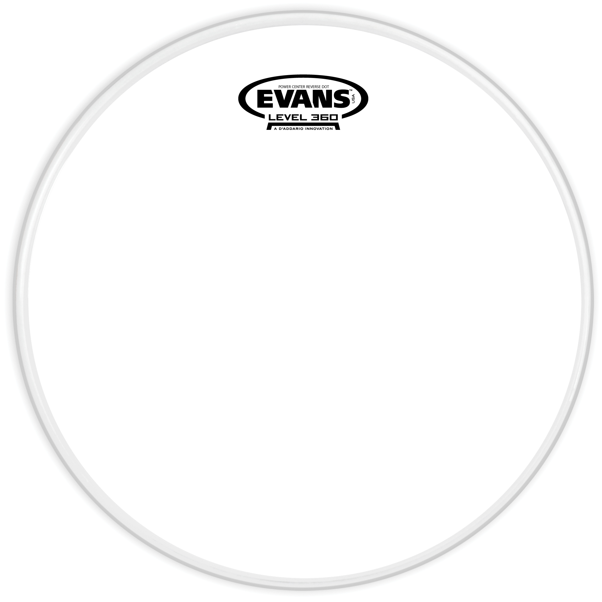 EVANS B14G1RD 14" DERİ POWER CENTER TRAMPET KUMLU BEYAZ 2