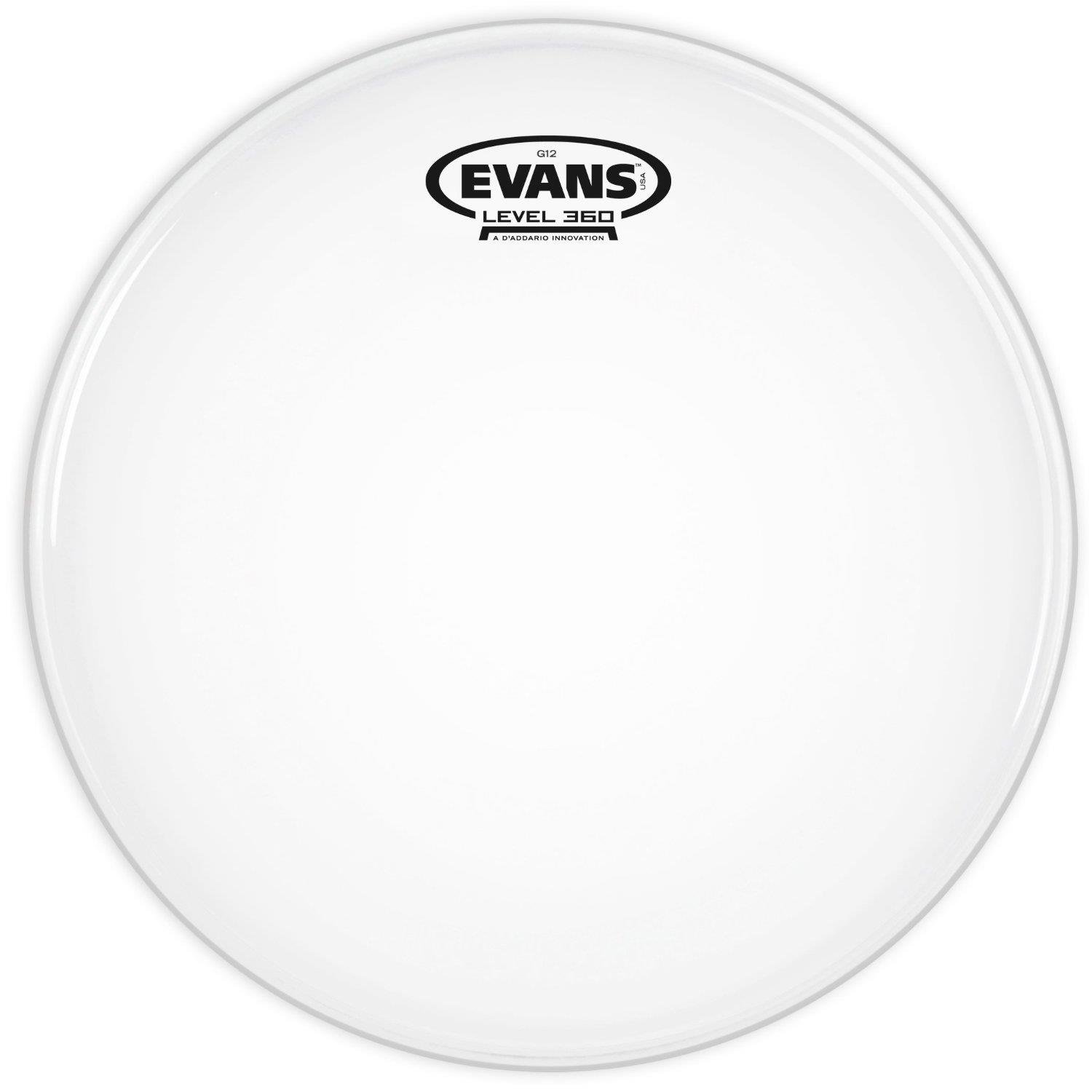 EVANS B16G12 16" DERİ TOM KUMLU BEYAZ TEK KAT (12 MİL) 5