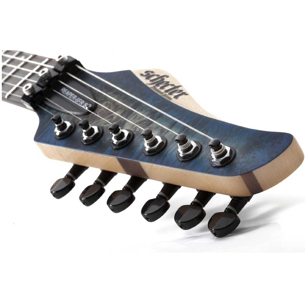 Schecter Reaper-6 FR S Elektro Gitar (Satin Sky Burst) 4