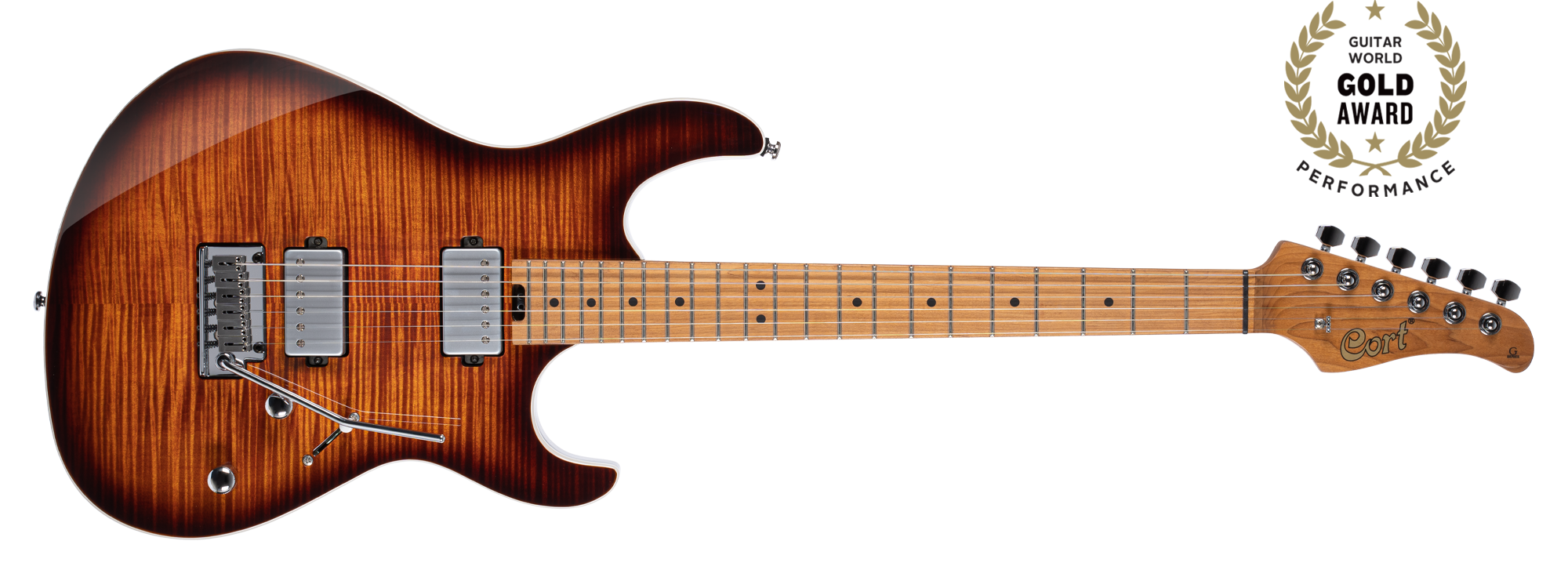 CORT G290FAT II AVB ELEKTRO GİTAR, ANTİK VIOLIN BURST 2