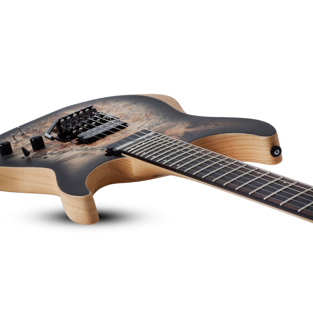 Schecter Reaper-6 FR-S Elektro Gitar (Satin Charcoal Burst) 4