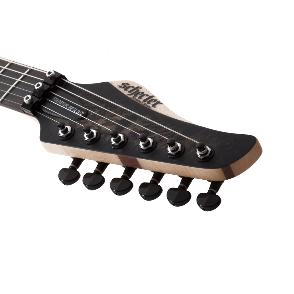 Schecter Reaper-6 FR-S Elektro Gitar (Satin Charcoal Burst) 6