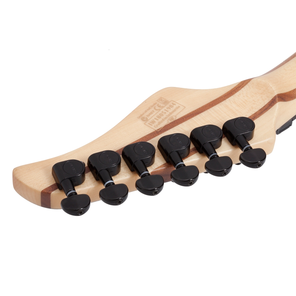 Schecter Reaper-6 FR-S Elektro Gitar (Satin Charcoal Burst) 7