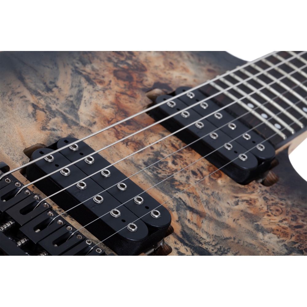 Schecter Reaper-6 Elektro Gitar (Satin Charcoal Burst) 3
