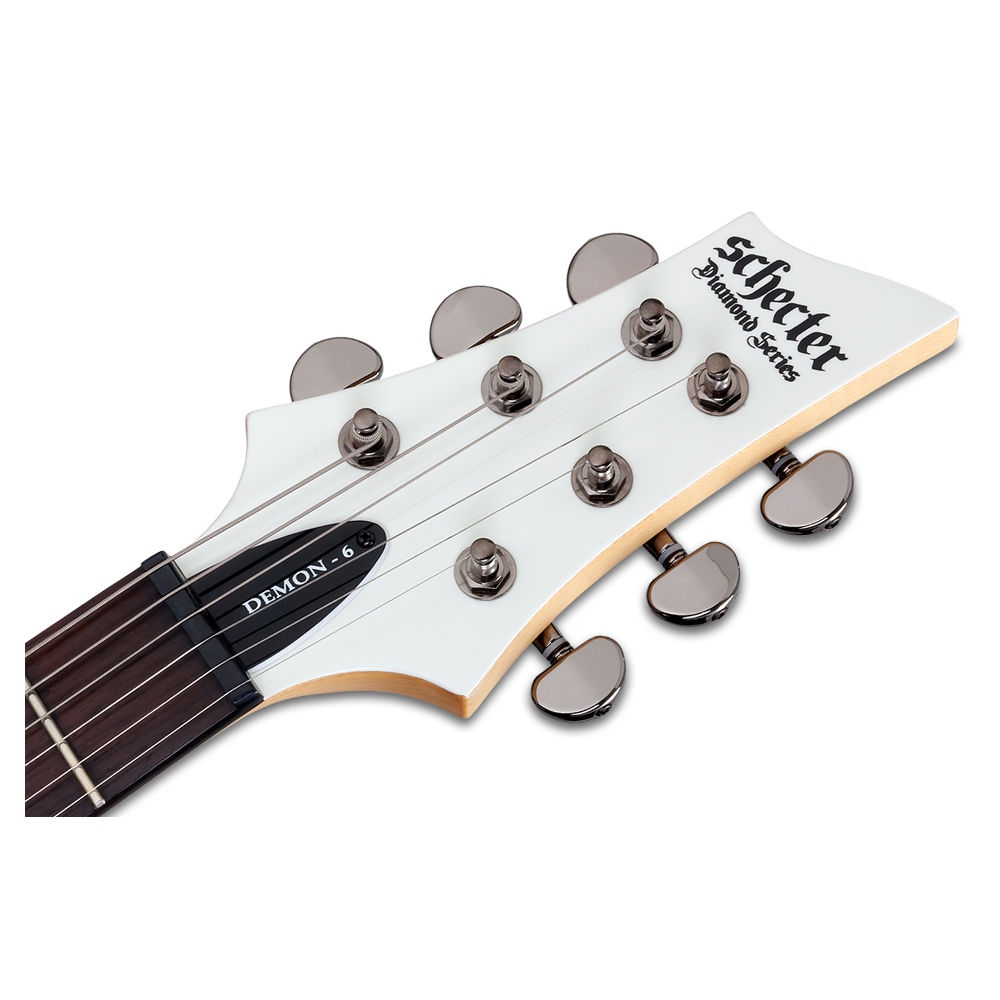 Schecter Demon-6 Elektro Gitar (Vintage White) 5
