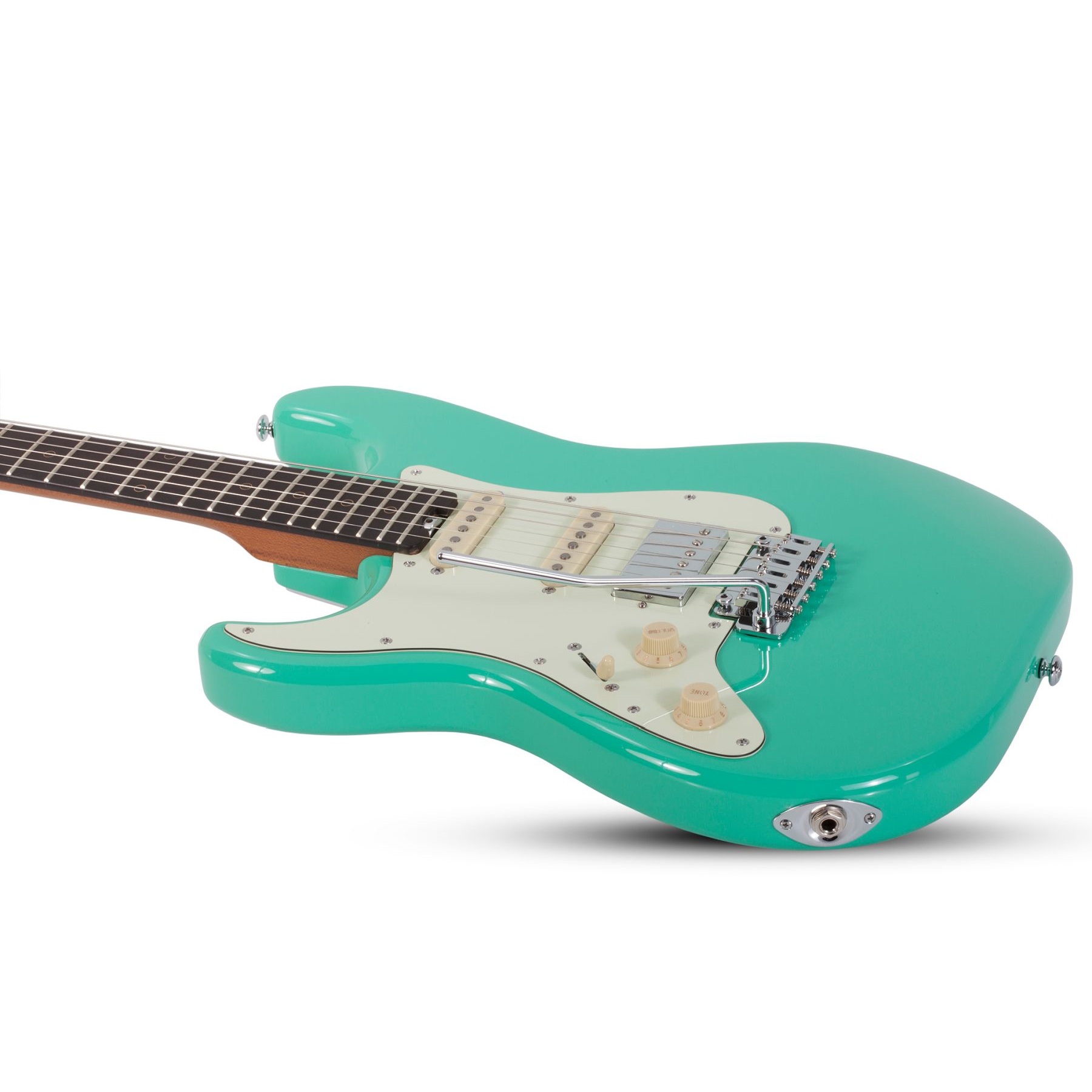 Schecter Nick Johnston Traditional Solak Elektro Gitar (Atomic Green) 3