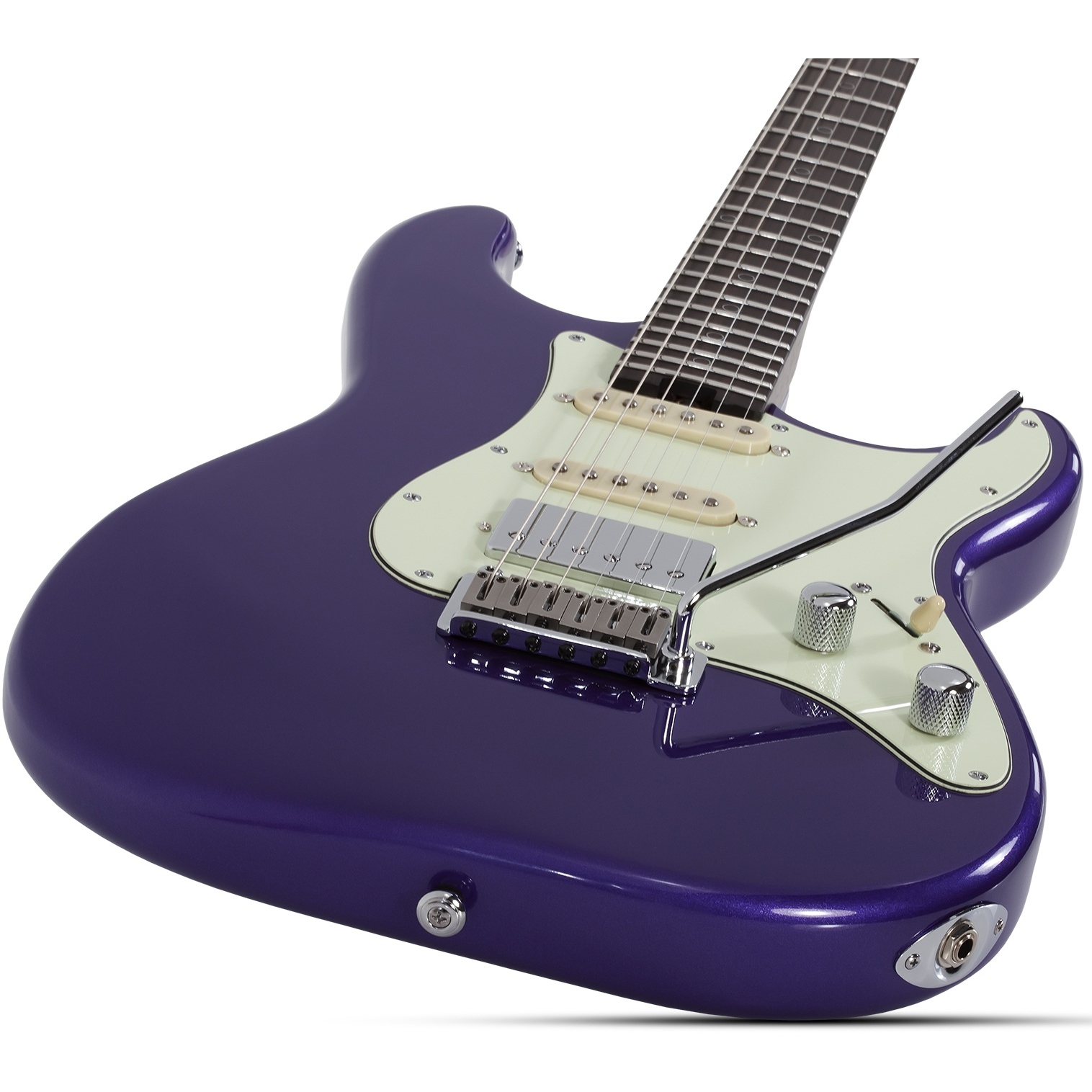 Schecter Nick Johnston Traditional HSS 10th Anniversary Elektro Gitar (Atomic Violet) 2