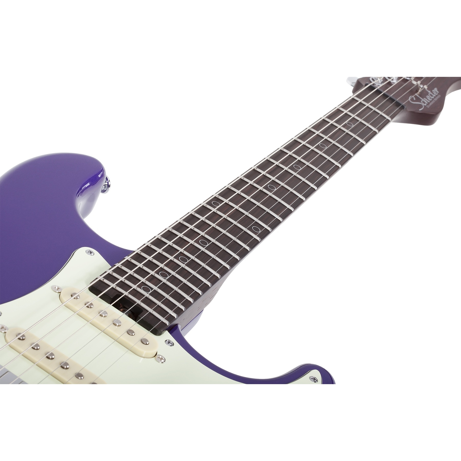 Schecter Nick Johnston Traditional HSS 10th Anniversary Elektro Gitar (Atomic Violet) 4