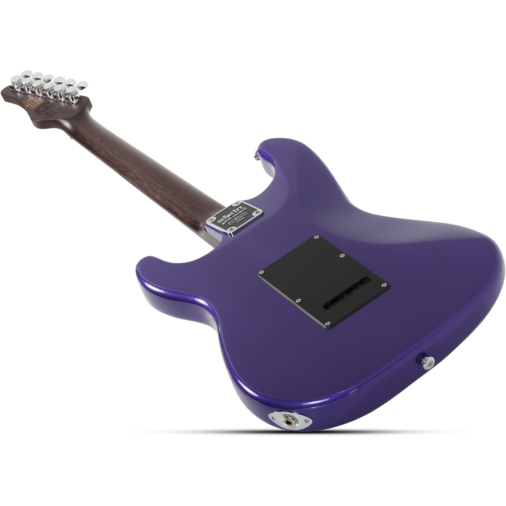 Schecter Nick Johnston Traditional HSS 10th Anniversary Elektro Gitar (Atomic Violet) 7