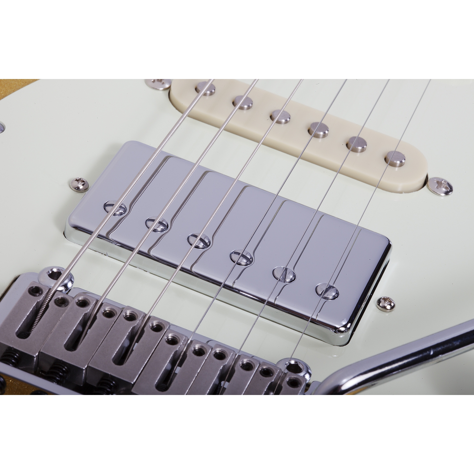 Schecter Nick Johnston Traditional HSS 10th Anniversary Elektro Gitar (Atomic Saffron) 3