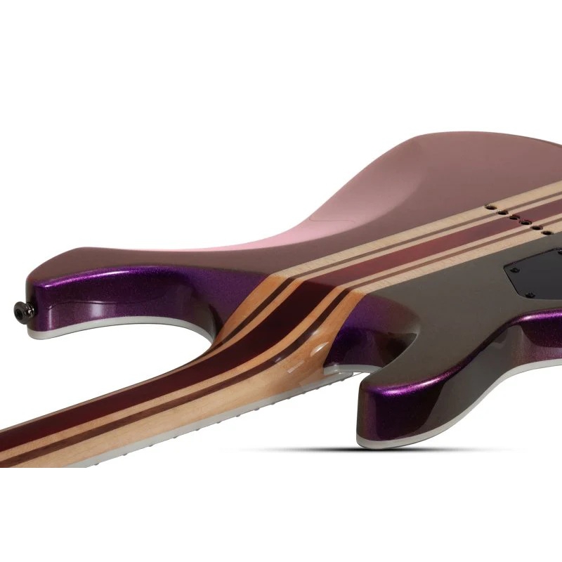 Schecter C-1 SLS Hollywood Elektro Gitar (Supernova Violet) 3