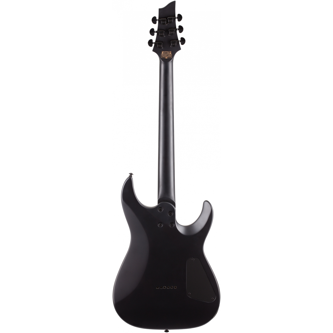 Schecter Damien-6 Solak Elektro Gitar (Satin Black) 4