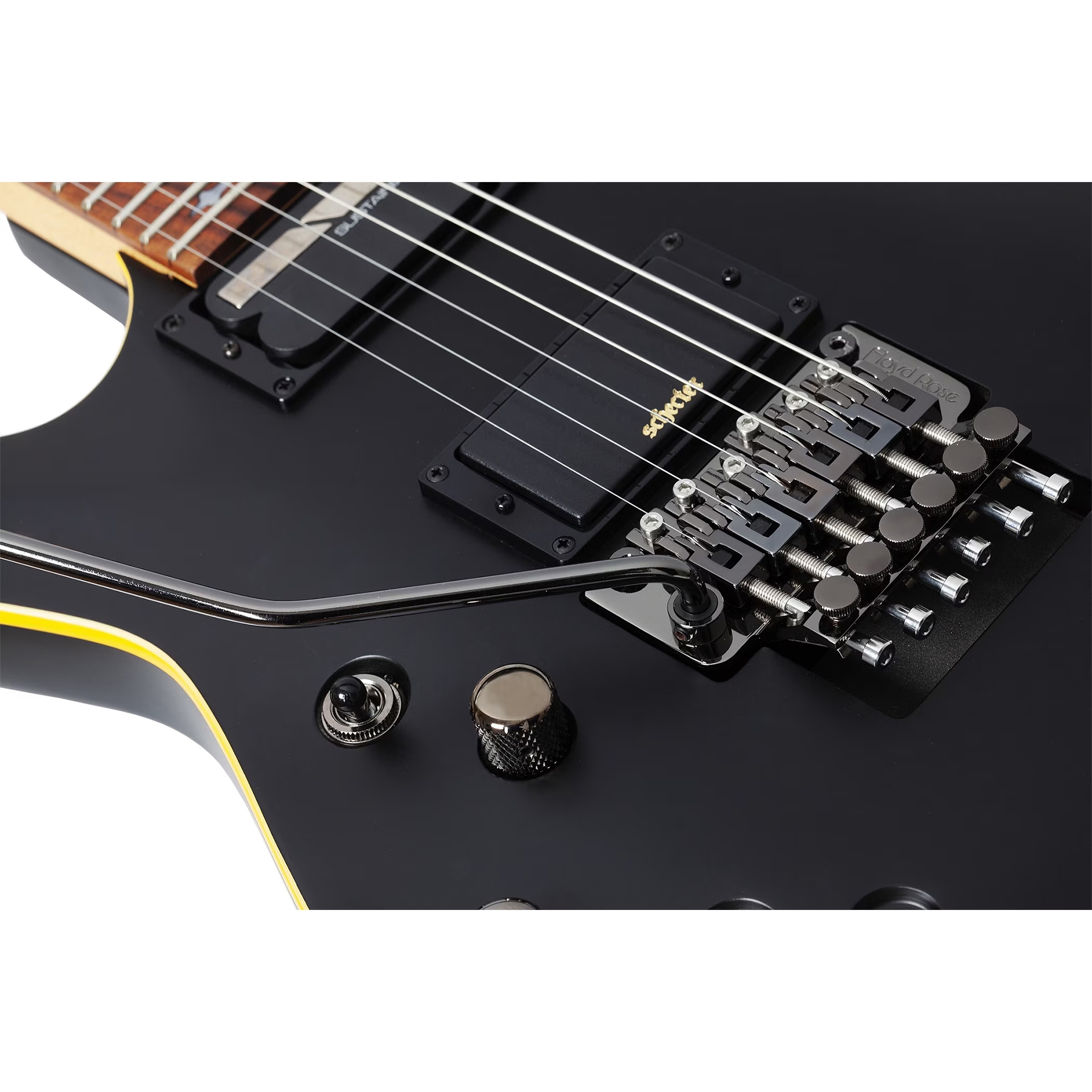 Schecter Demon-6 FR-S – Solak Elektro Gitar (Aged Black Satin) 2