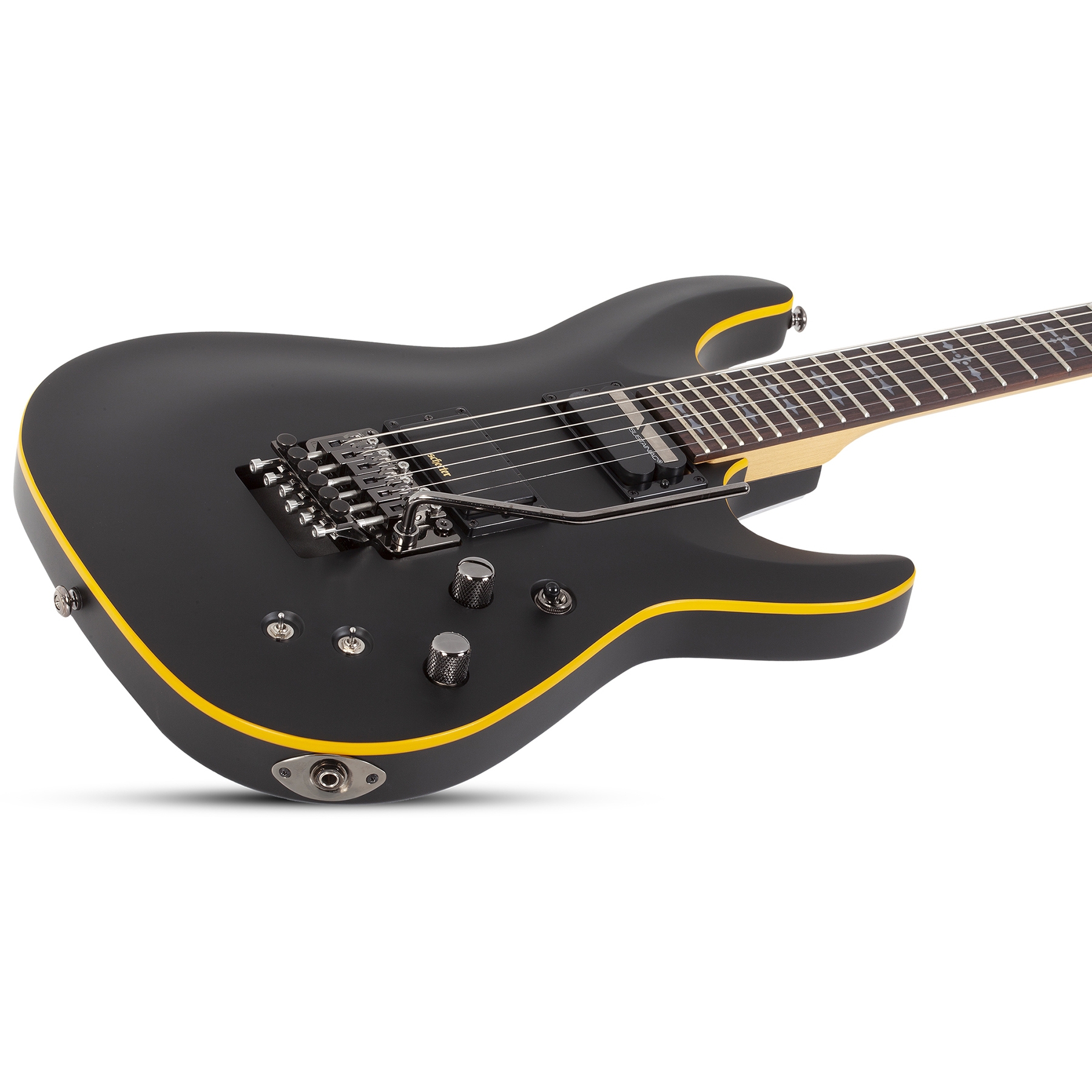 Schecter Demon-6 FR-S Elektro Gitar (Aged Black Satin) 3