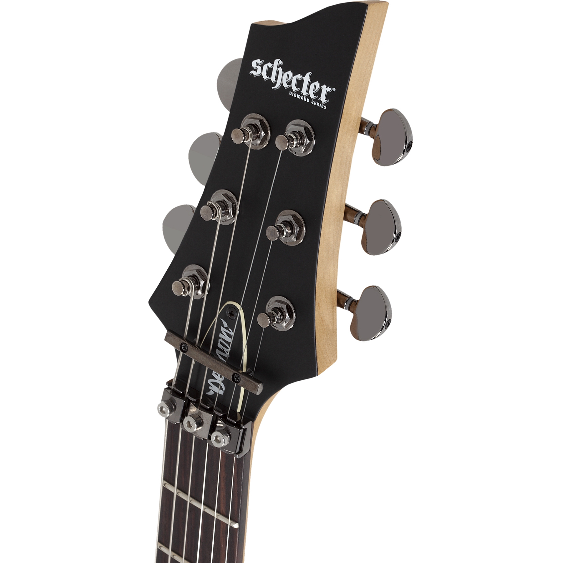 Schecter Demon-6 FR-S Elektro Gitar (Aged Black Satin) 6