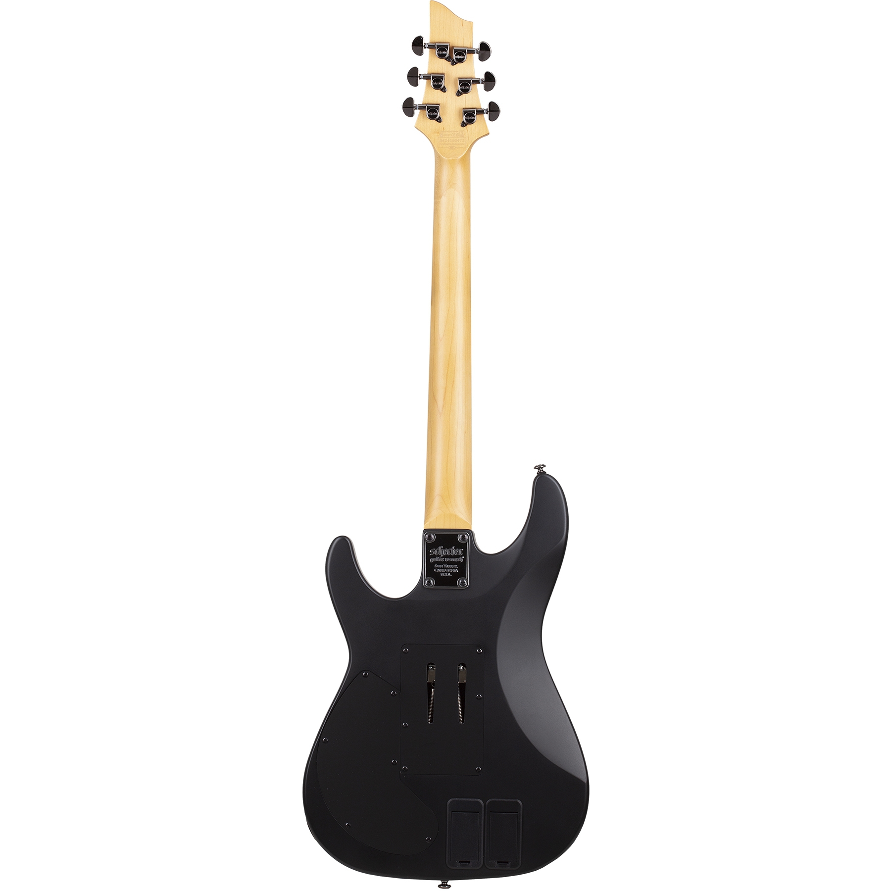 Schecter Demon-6 FR-S Elektro Gitar (Aged Black Satin) 8