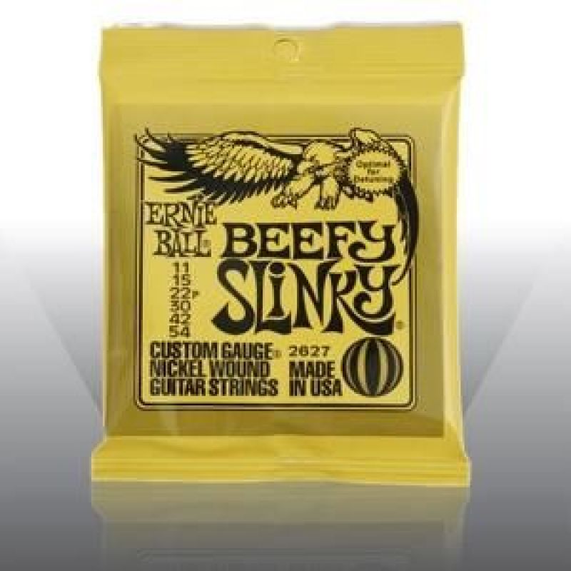 Ernie Ball P02627 Beefy Slinky Nickel 11-54 Elektro Gitar Teli 2