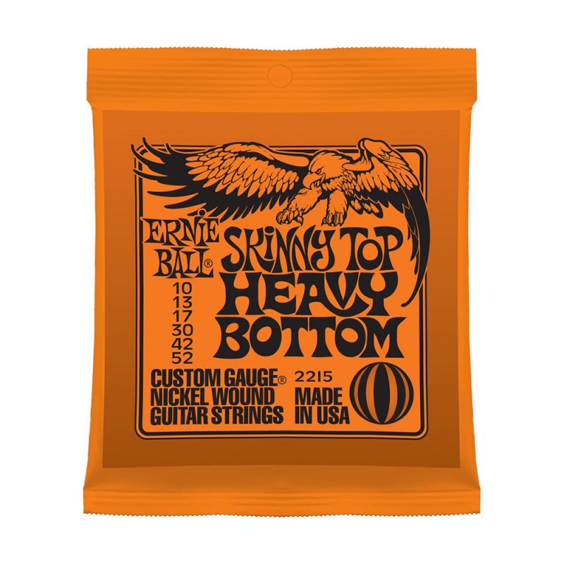 Ernie Ball P02215 Skinny Top Heavy Bottom Nickel 10-52  Elektro Gitar Teli 3