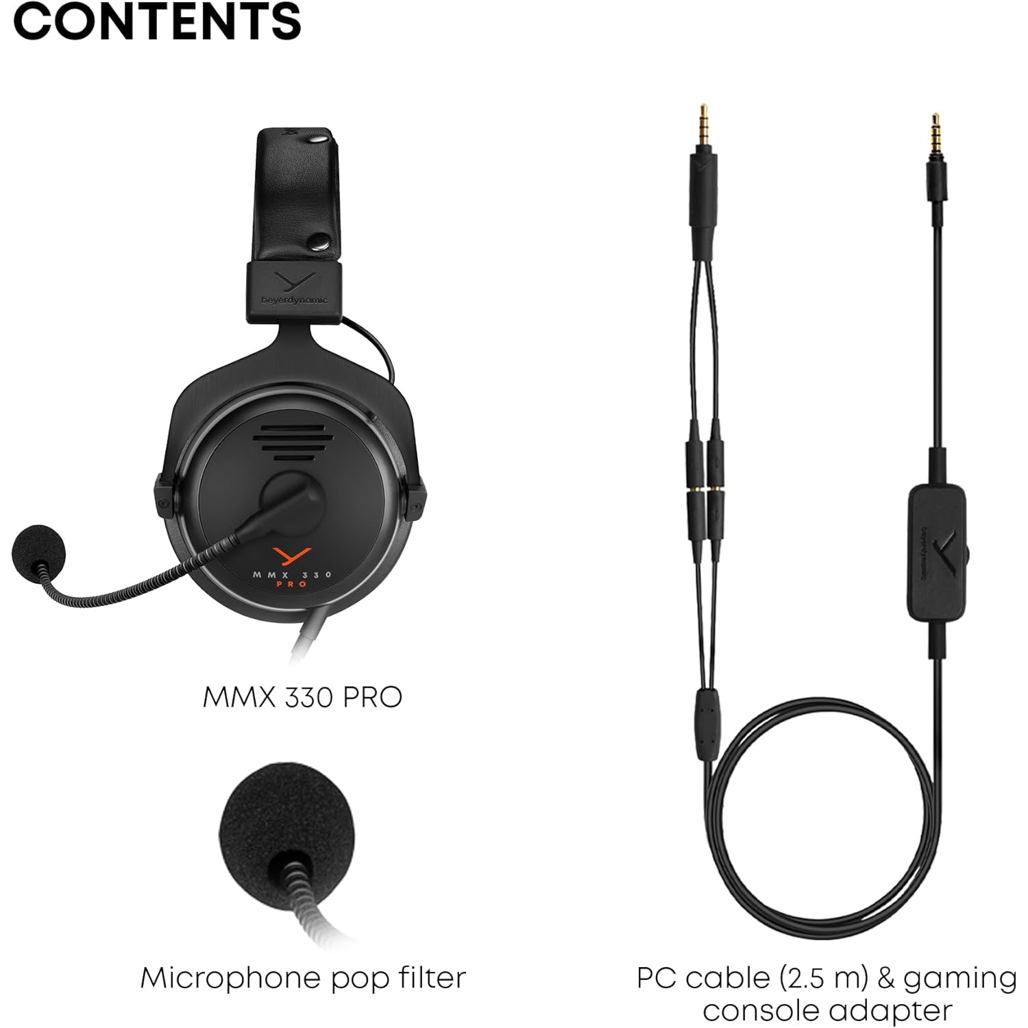Beyerdynamic MMX 330 PRO Açık Yapılı Kardioid Mikrofonlu Kablolu Oyuncu Kulaklığı 2