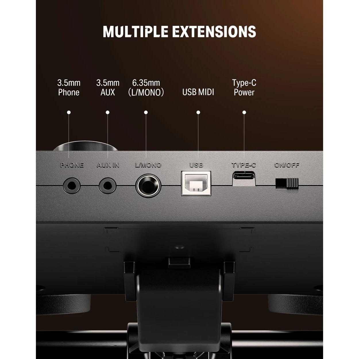 Donner DED-70L LED’li Elektronik Davul Seti 5