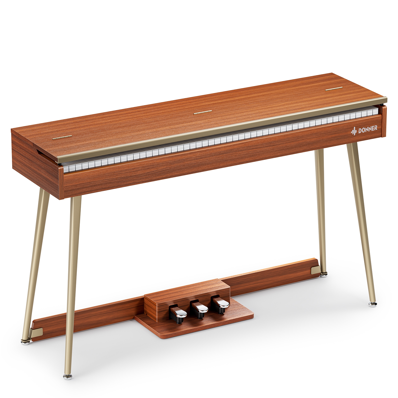 Donner DHP-300 Pro Dijital Piyano (Retro Wood) 4