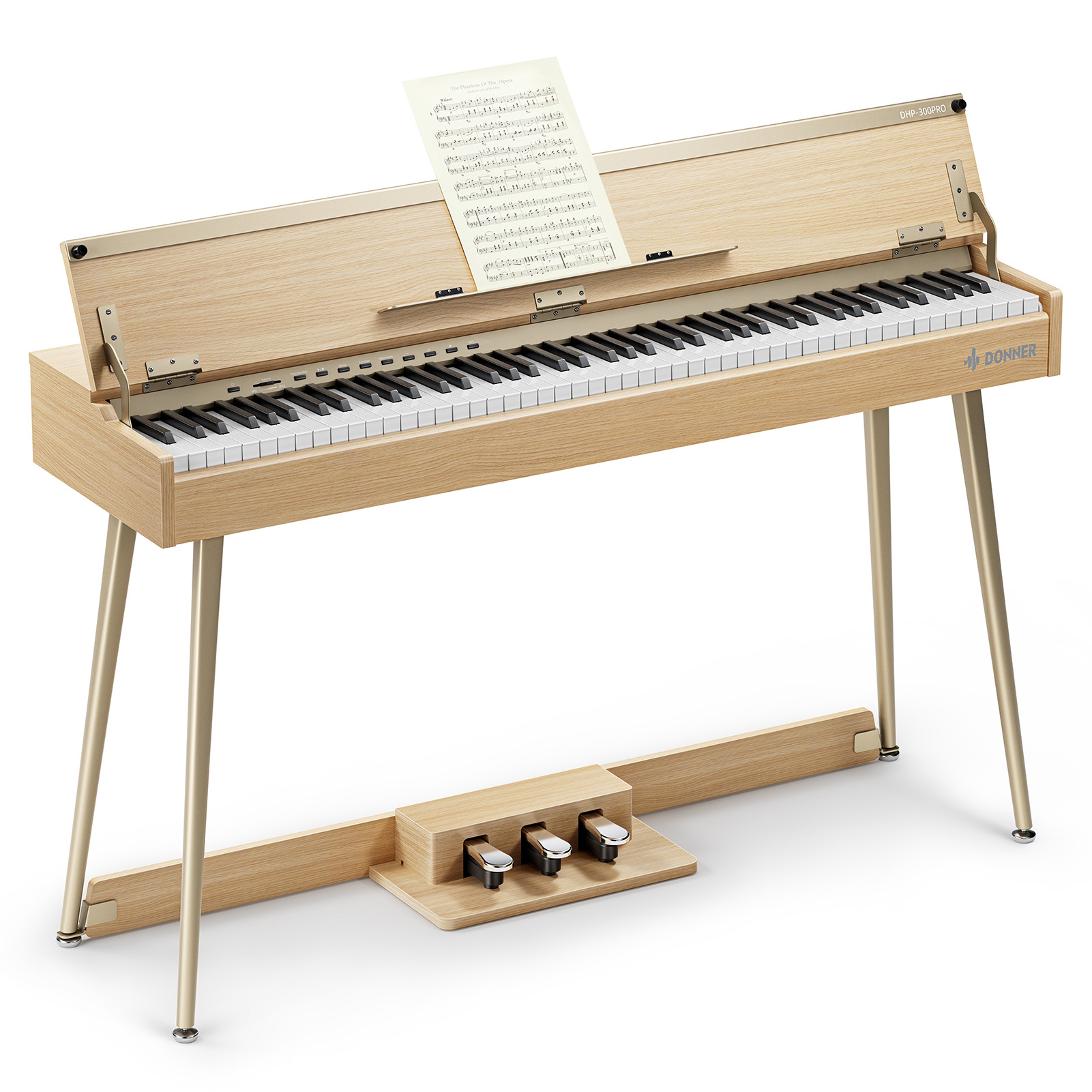 Donner DHP-300 Pro Dijital Piyano (Beige) 6