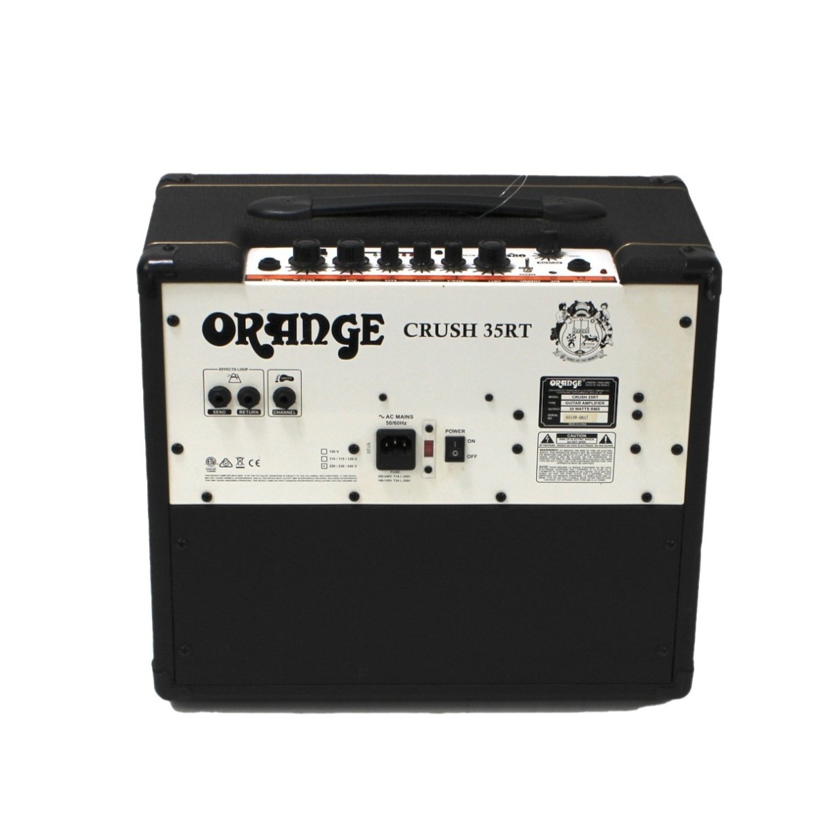 Orange Crush 35RT BK Elektro Gitar Amfisi (Siyah) 4