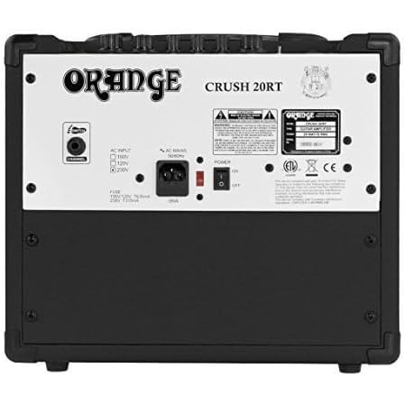 Orange Crush 20RT BK Elektro Gitar Amfisi (Siyah) 5