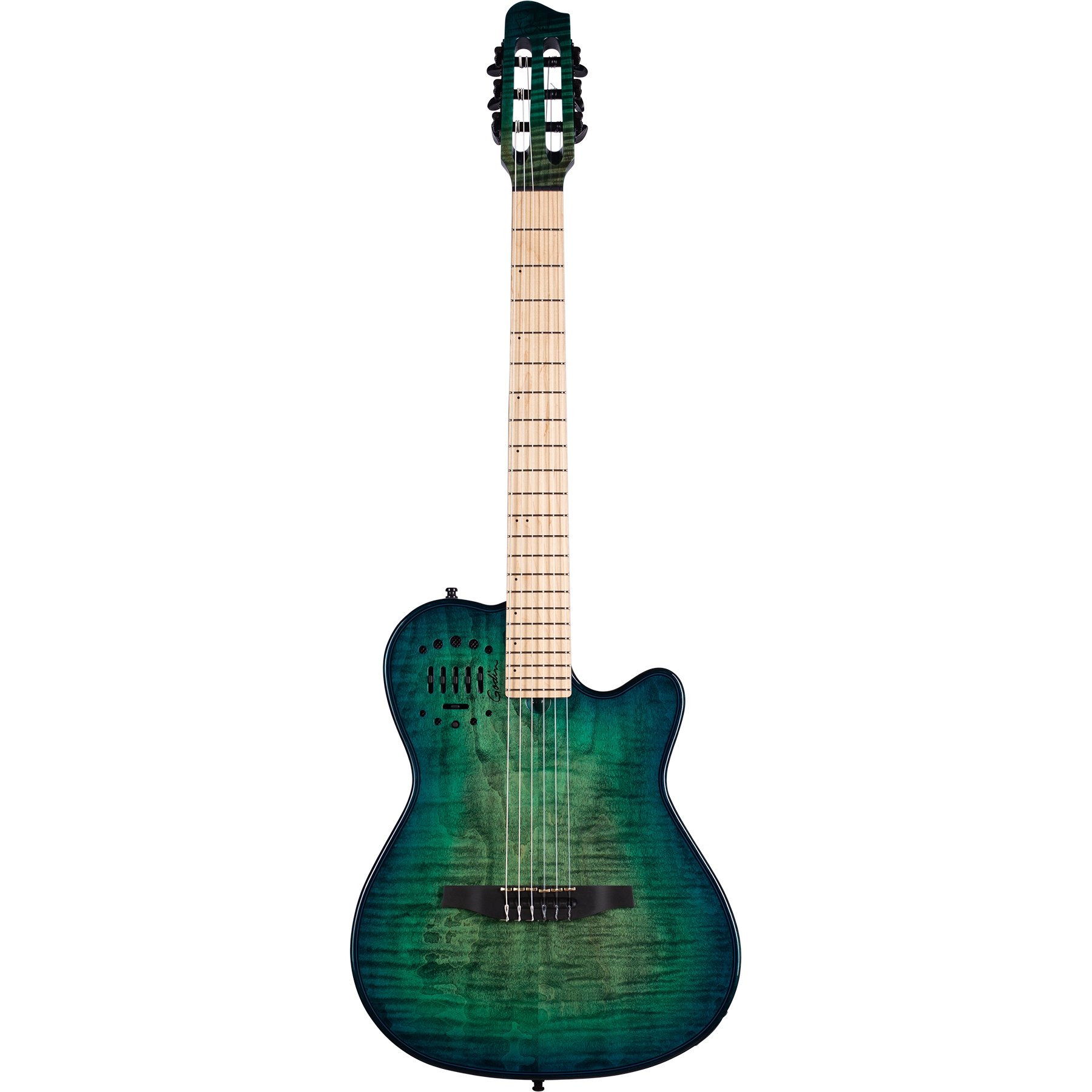 Godin Multiac Klasik Gitar (Opalburst Ltd) 1