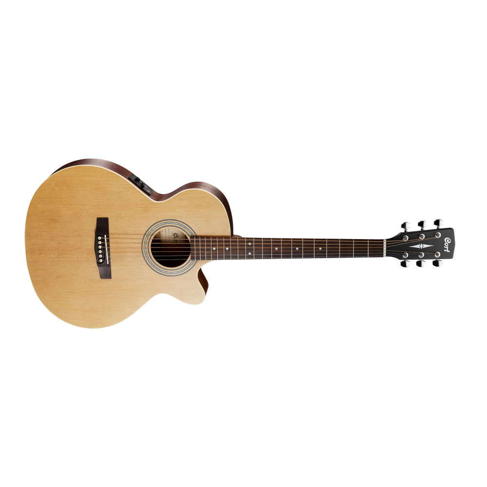 Cort Sfx-Me Lh Op Elektro Akustik Gitar, Solak, Open Pore, Cutaway, İnce Kasa 2