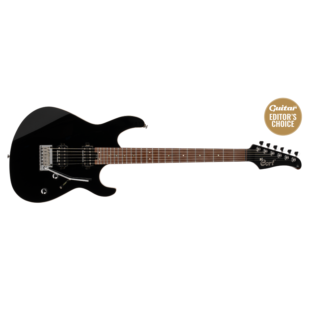Cort G300Pro Bk Elektro Gitar, Siyah 2