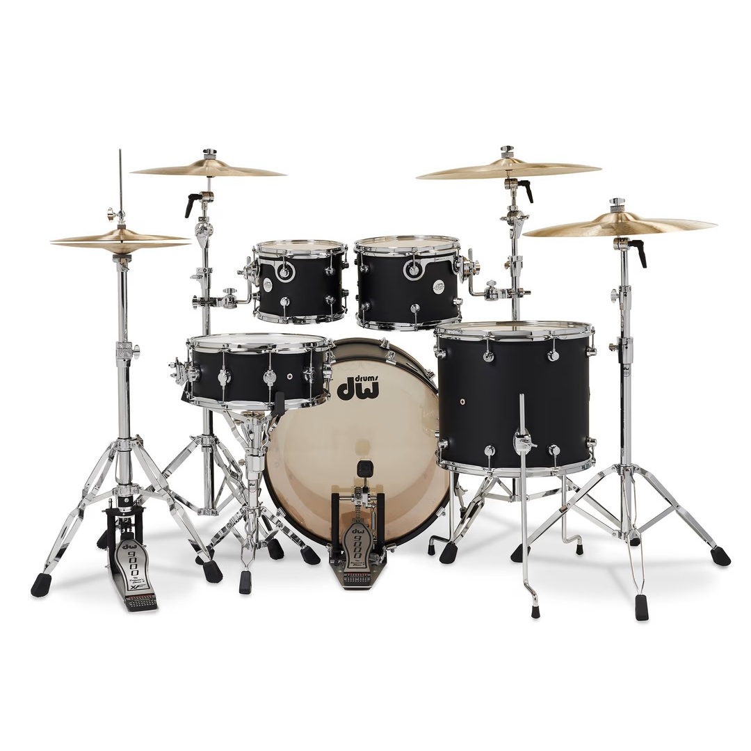 Dw Drums Design Series 4 Parça Akustik Davul Seti (Satin Black) 3